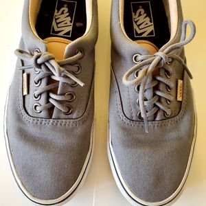 Vans C & L Era 59 Grey Canvas Sneakers size W8 M6.5
